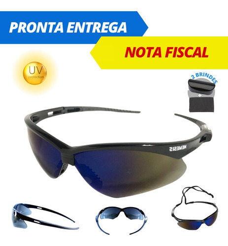 Imagem 2 de 9 de Oculos Sol Masculino Não Cai Rosto Esportes Radicais Corrida