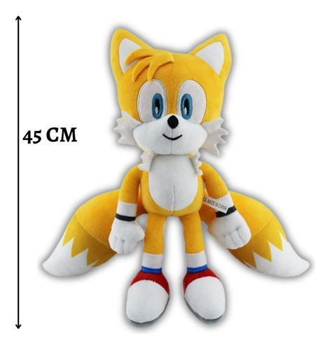 Peluche Sonic Y Sus Amigos De 45cm 