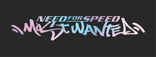 Need For Speed Tornasol Sticker Calcomania Parabrisas Auto