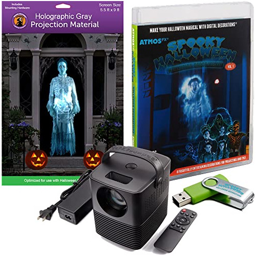 Kit De Decoración Digital Espeluznante De Halloween Holiscap