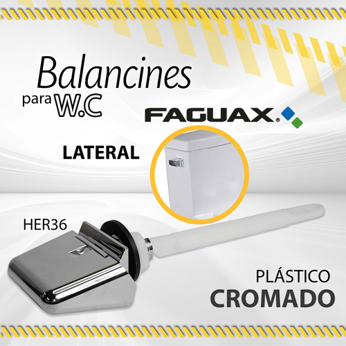 Balancin Faguax Plastico Largo Lateral Her 36 / 10785