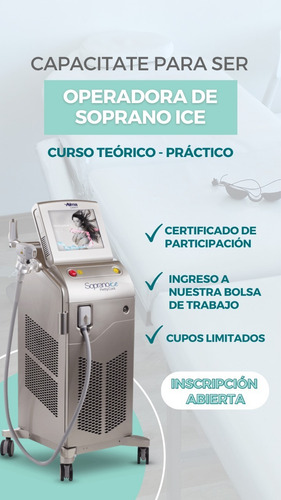 Imagen 3 de 6 de Curso Operadora Láser Depilacion Definitiva