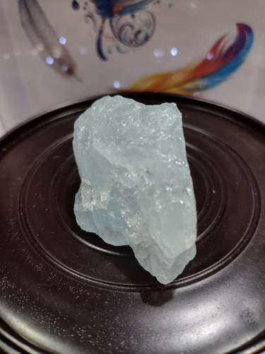 Piedra Natural Aguamarina( Calidad Superior 80 Grs, 6 Cm)