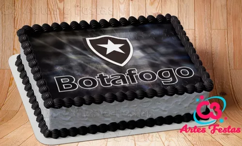 Bolo Botafogo  Bolo botafogo, Bolo, Bolo lindo de aniversário