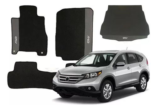 Kit Crv Cr-v 2012 2013 2014 2015 2016 Internos E Porta Malas