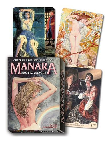 Manara Erotic Oraculo Libro Y Cartas