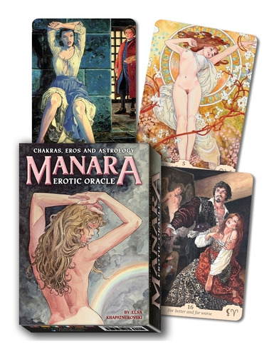 Imagen 1 de 1 de Manara Erotic Oraculo Libro Y Cartas