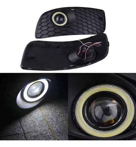 Faros De Niebla Para Bora Con Ojos De Angel Led Lupa Xpar