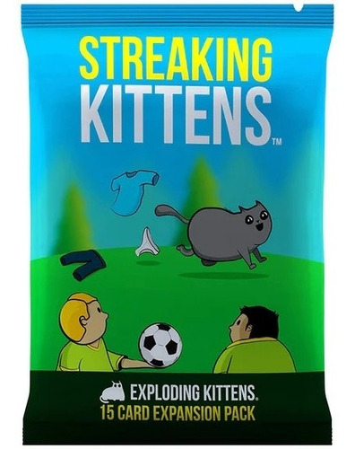 Exploding Kittens Expansión Sobre Streaking Kittens