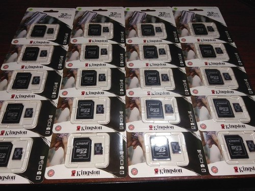Memoria Kingston Micro Sd Hc 32gb 100% Original Clase 10.