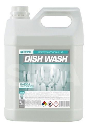 Desinfectante Y Fajinador De Lavavajilla Dish Wash