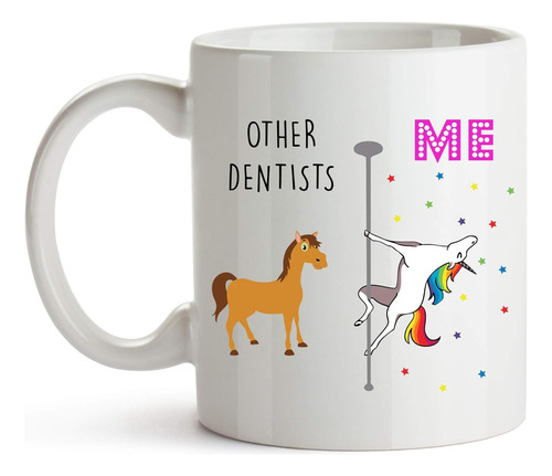 Tazas Para Dentistas Hombre Doble Vida Con Divertido Diseño