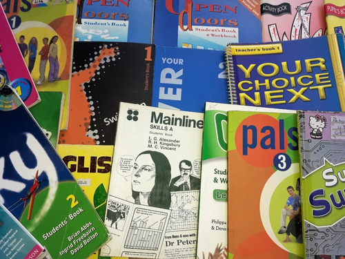 Inglés Manuales Escolares Gran Lote De 25 Libros Liquidación