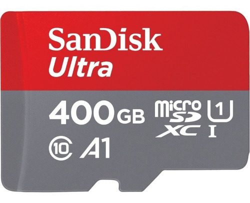Cartão Micro Sd Sandisk Ultra 400gb A1 Uhs-i 100mb/s Sdxc