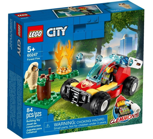 Lego City: Forest Fire 84 Pcs