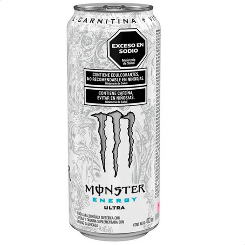 Monster Energy Ultra Sin Azucar Energizante Lata - Pack