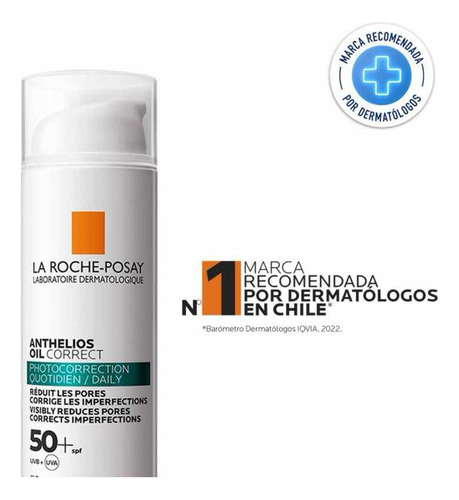 Protector Solar Reductor De Poros Anthelios Oil Correct 50ml