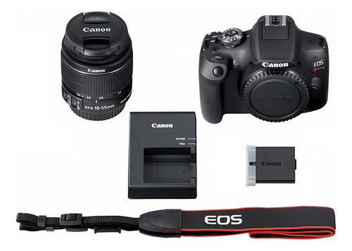  Canon Eos Rebel Kit T7  +zoom Lens Ef-s18-55mm F/3.5-5is Ii