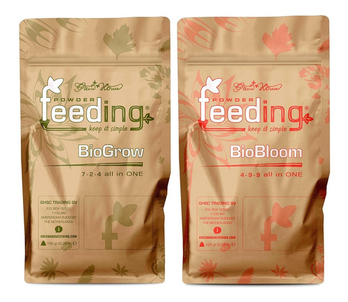 Powder Feeding Bio Bloom Bio Grow Fertilizante Sales 125grs