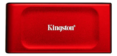 Imagem do produto SSD Externo Kingston XS1000 1TB - Vermelho em Mercado Livre