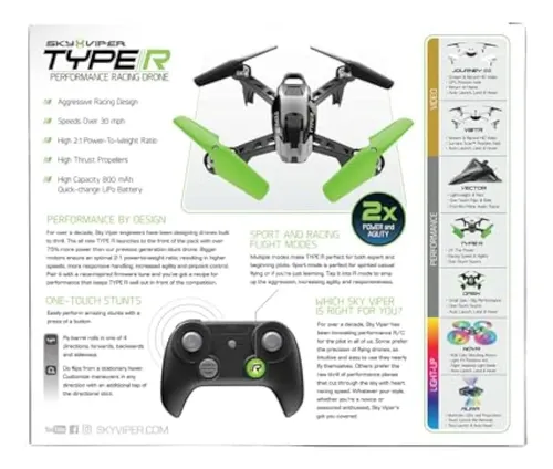 Sky Rockets Type R Drone Sky Viper Drone De Carreras Type-r | MercadoLibre