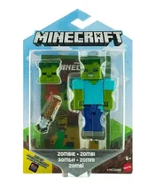 Comprar Mattel Minecraft Steve, Iron Golem, Creeper - Zombie