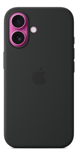 Capa Com Magsafe iPhone 16, Apple, Silicone Preto