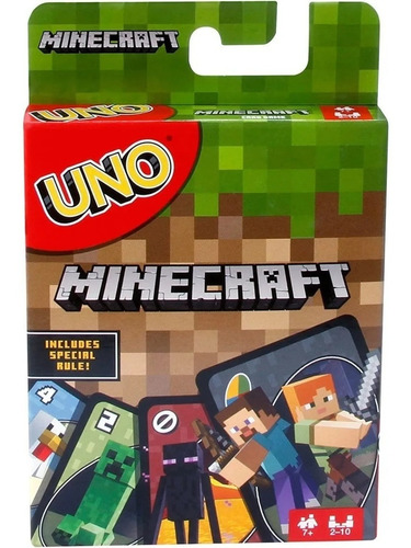 Juegos De Cartas Uno Minecraft Mattel Games