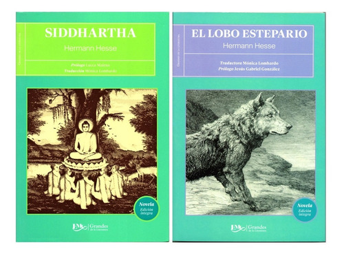Siddhartha Y El Lobo Estepario Hesse Paquete De 2 Libros