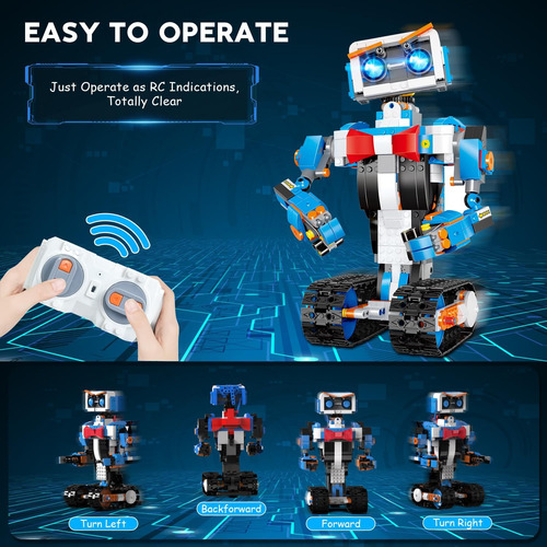 Okk Juguetes De Construcción De Robots Para Niños, Proyec...