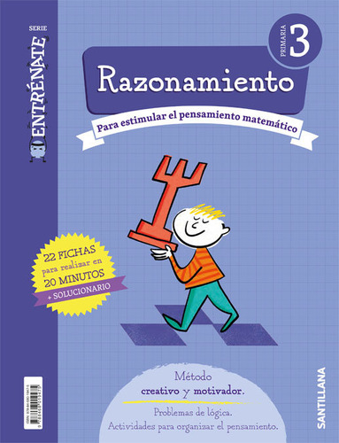 Libro Cuaderno Razonamiento Serie Entrenate 3 Primaria - ...