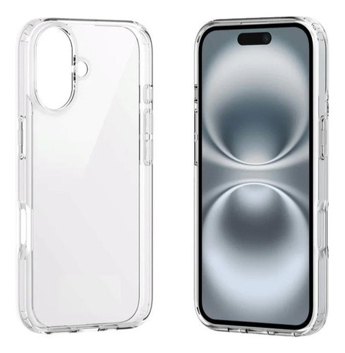 Capa iPhone 16 Plus Slim Transparente + Nf