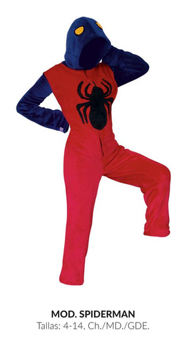 Pijama De Spiderman Niño Niña Juvenil Calientita Cómoda 