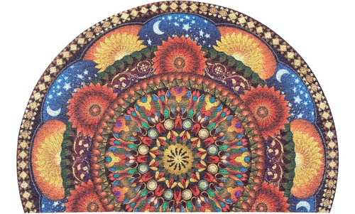 Paborna Boho Vintage Brown Half Red Red Red Red Red Red Red