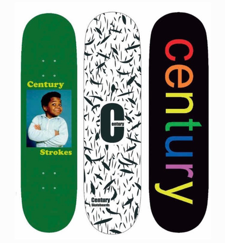 Tabla De Skate Century + Lija. Varios Modelos. Envíos.