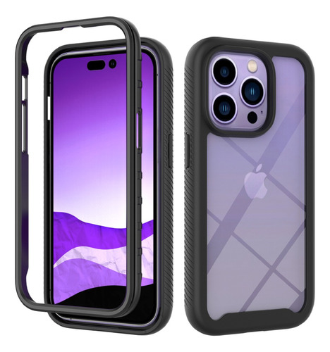 Funda Extra Resistente Compatible iPhone 13 Pro - Dos Capas