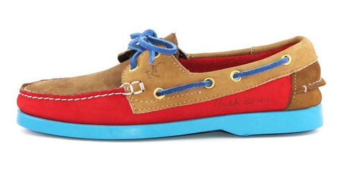 Zapatos Nauticos Mocasines Peskdores Honey Red Hr0004