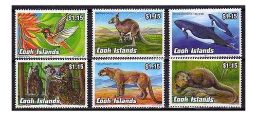 Fauna En Peligro - Islas Cook - Serie Mint - Yv 1043-48