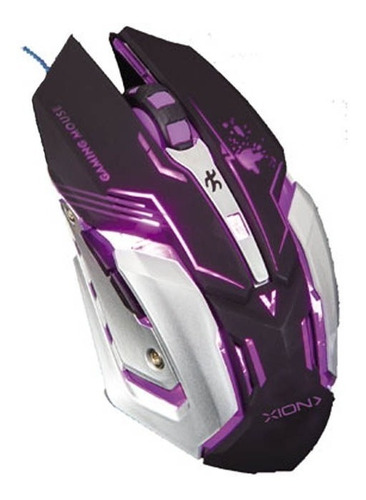 Mouse Multimedia Gamer Xion - Con Luz - Usb Xi-mogamer250