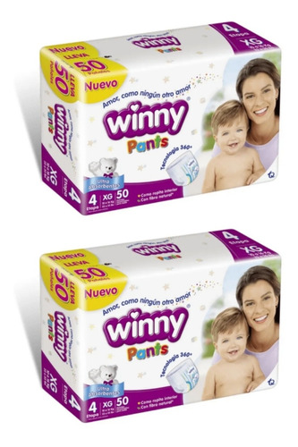 Winny Pants Etapa 4 X 100 Unidades - Unidad a $1549