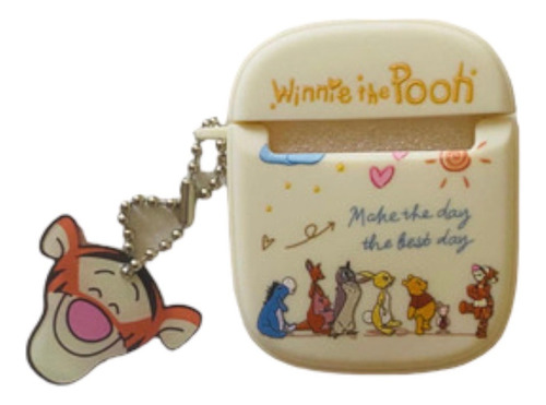 Carcasa Funda Para AirPods 1-2  Winnie De Pooh