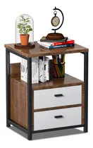 Comprar Buró De Mueble Para Recamaras Con Madera Sencillos 2 Cajones
