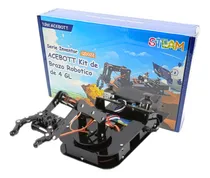 Comprar Brazo Robotico Acebott Qd022 Compatible con Arduino y Acecode Automatizacion Electronica Educativa Tecnologia Esp32 Ideal para Aprendizaje Diy
