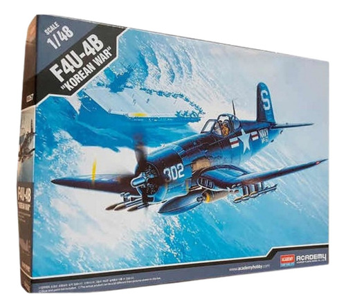 Imagem 2 de 5 de Plastimodelismo Academy Caça F4u-4b Corsair Korean War 1/48