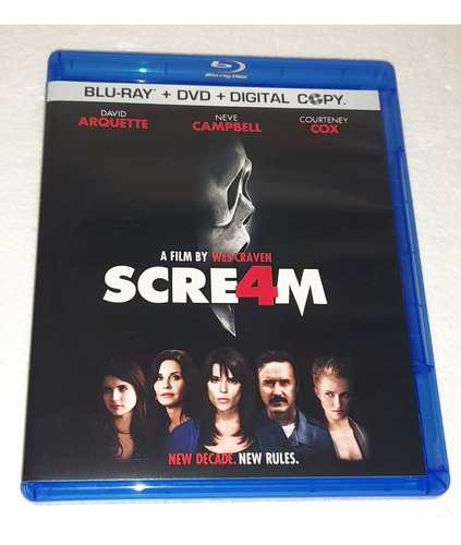 Scream 4 Neve Campbell Blu-ray Importado