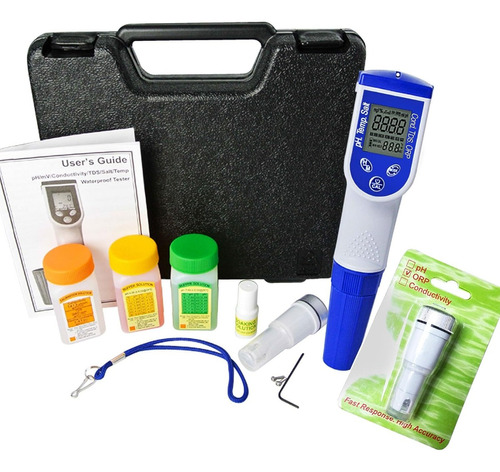 Medidor De Ph/orp/tds/ec (conductividad)/salinidad/temperatu