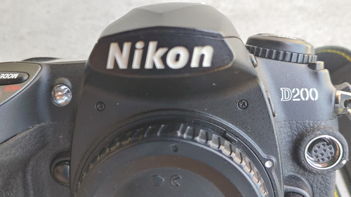 Camera Nikon D200 Baixo Clicks Preto