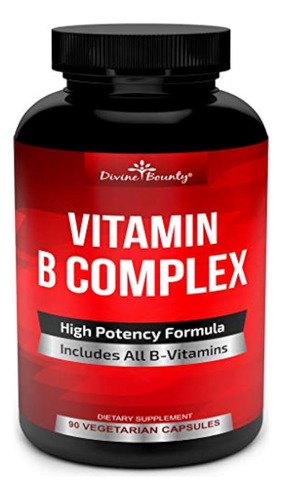 Vitaminas Del Super Complejo B Divine Bounty