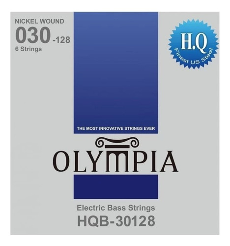 Cuerdas Para Bajo De 6 Cuerdas 30-128 Olympia Hqb30128
