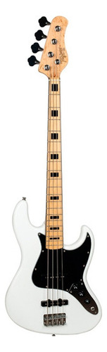 Contra Baixo Tagima Jazz Bass Tjb-4s Wh 4cordas Cor Branco Quantidade De Cordas 4